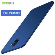 Capa traseira para xiaomi pocophone f1, capa protetora fina, dourada, para pocophone f1, versão global, 6.18" 2024 - compre barato