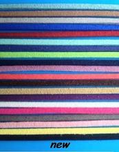 Cuerda plana de cuero de terciopelo para pulsera, cuerda de alta calidad de 100M, 3mm x 1,5mm, Multicolor, marrón, gamuza de imitación, coreana, artesanal 2024 - compra barato