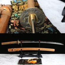 Handmade 1060 High carbon steel Japanese Samurai Tsuba Sword katana sharp. 2024 - buy cheap