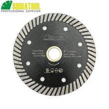 SHDIATOOL Diameter 4"/105mm Diamond Sawblade Hot Pressed Narrow Turbo Blade Granite Marble Concrete Masonry Cutting Disc Wheel 2024 - buy cheap