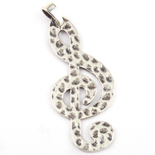 Бесплатная доставка, новое поступление, подвеска в виде музыкального символа для изготовления ожерелья, ювелирных изделий 2024 - купить недорого