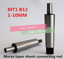 Manguito reductor de taladro MT1 a B12 1mm-10mm Morse Taper Shank taladro Arbor torno de perforadora capacidad de la máquina 1-10mm 2024 - compra barato