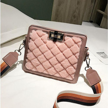 Bolso de hombro con diseño Vintage para mujer, bandolera con diseño de letras y correas anchas, a la moda, para fiesta de noche 2024 - compra barato