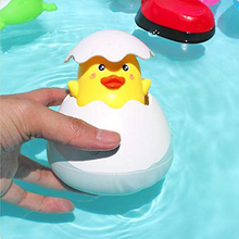 Милая Детская игрушка для купания, милый утиный Пингвин, яйцо, распылитель воды, разбрызгиватель, ванная комната, Душ для купания, игрушки для воды, подарок для детей 2024 - купить недорого