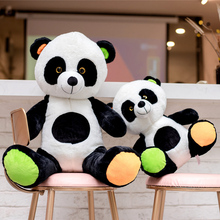 40/60cm kawaii bebê grande panda gigante pelúcia animal de pelúcia boneca panda gordura animais brinquedo urso travesseiro dos desenhos animados bonecas bonito crianças presentes 2024 - compre barato
