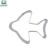 Direct Selling,Large Aircraft Like The Flying Fish Shape Cake Decorating Fondant Cutters Tools,Cookie Biscuit Baking Molds 2024 - buy cheap