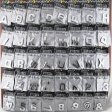 400pcs/Lot Wholesale Car Alphabet Stickers DIY Letter Figure 3d Plastic Emblems Decal Car Body Stickers Styling 2024 - buy cheap