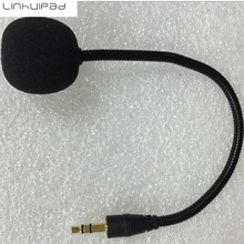 Linhuipad 14 cm Estéreo Microfone de Lapela microfone tubo de metal Barato para laptop 100 pçs/lote 2024 - compre barato