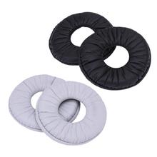 ALLOYSEED 2Pcs 70mm Soft Foam Leather Replacement Ear Pads Cushion For Sony MDR-ZX100 ZX300 V150 V300 Headphones Headset Earpads 2024 - buy cheap
