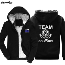 GGG Gennady Golovkin Team Boxinger hoodies Cool Casual zipper Keep warm Sweatshirt Fashion Print Jacket hoody For Men Harajuku 2024 - buy cheap