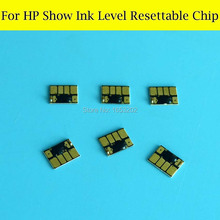 2 Set/Lot 84 85 Resettable Chip For HP 84 85 Ink Cartridge 30 90 130 Plotter Plotter 2024 - buy cheap