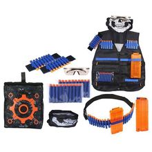 28 pçs ultimate tactical-vest coldre cinto pulseiras recarga kit de dardos para nerf-guns n-strike elite series 2024 - compre barato