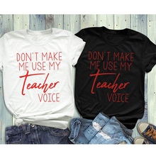Не make me применение мой учитель голос футболка tumblr забавные женские гранж camisetas Графический Винтаж эстетическое Цитата топы, футболки футболка 2024 - купить недорого