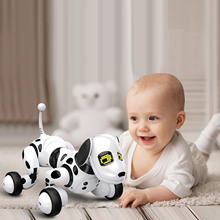 Bonito Robot interactivo inalámbrico con Control remoto para niños y niñas, juguete para cachorros y perros, regalo de cumpleaños y Año Nuevo 2024 - compra barato