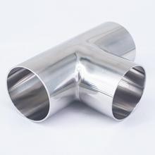 51mm O/D 304 Stainless Steel Sanitary Weld Tee Connector Pipe Fitting 2024 - buy cheap