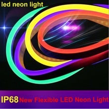 Tira de luces LED neón Flexible de alta calidad, resistente al agua, IP68 LED neón, iluminación decorativa RGB, 10M, cambio de Color 2024 - compra barato