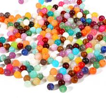 New Arrival 30pcs/lot Multi Colors 10mm Cheap Hot Acrylic Beads Fits for Handmade DIY Necklace Bracelet Jewelry Making Wholesale 2024 - buy cheap