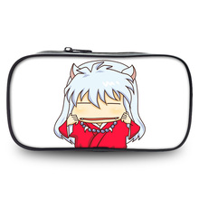 Inuyasha Kagome-cartera de Anime de 8 pulgadas, estuche para lápices, suministros escolares, bolsa de almacenamiento de papelería, regalos para niños y niñas 2024 - compra barato