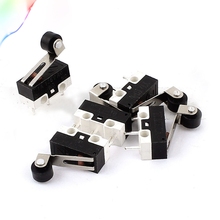 5Pcs AC125V 1A SPDT Momentary Roller Hinge Lever Limit Switch Microswitch 2024 - buy cheap