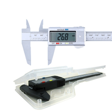 0-150mm Digital Electronic Carbon Fiber Vernier Caliper Gauge Micrometer Measuring Tool with plastic box 2024 - buy cheap