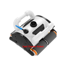 Модель iCleaner-200 робот плавательный пылесос для бассейна с caddy корзину, дистанционный пульт, настенный подъем функция и 15 м кабель 2024 - купить недорого
