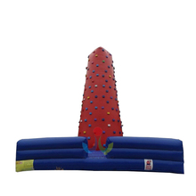 Открытый красный Детский альпинистский настенный надувной коврик для прыжков на продажу 2024 - купить недорого