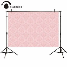 Allenjoy розовый дамасский фон для студийной фотосъемки день рождения десертный стол фотография для вечеринки девушки 2024 - купить недорого