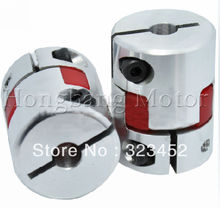 2pcs CNC Coupling Flexible 6.35x8mm D30L40 Jaw Spider Plum Coupling Shaft Coupler 2024 - buy cheap