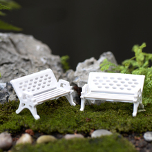 Mini Garden Decoration Chairs Fairy Garden Miniatures Terrarium Figurines Chair Craft Decoration Micro Terrarium Figurine 2024 - buy cheap