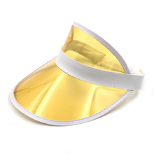 Chapéu para o sol, boné transparente para homens e mulheres, em pvc e cores de doces 2024 - compre barato