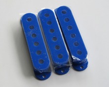 KAISH Set of 3 Single Coil Guitar Pickup Covers 52mm Pole fits ST  Blue 2024 - buy cheap