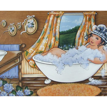 5D Diy Diamond Painting Full Square diamond Mosaic drill icons Daimond Embroidery Rhinestones Painting Bathing Woman KBL 2024 - buy cheap