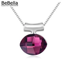 Женское ожерелье с подвеской BeBella, сделанное из австрийских кристаллов Сваровски, подарок для женщин 2024 - купить недорого