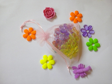 Lote de bolsas de Organza de Navidad, bolso de cordón rosa para comida/joyería/dulces/bolsa de regalo de boda, envase pequeño, 13x18cm, 500 unidades 2024 - compra barato