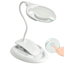 Handheld Magnifier 3X 8X Illuminated Desk Table Led Lamp Magnifying Glass Rechargeable Magnifier With Light For Crafts, Hobbie 2024 - buy cheap