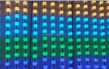 Полноцветный светодиодный пиксельный модуль с шариками диаметром 50 мм, пиксельный узел 5050 smd, вход постоянного тока 12 В, 6 шт., 5050 RGB UCS1903, водонепроницаемый IP67 2024 - купить недорого