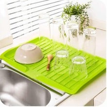 New Dishes Sink Drain Plastic Filter Plate Storage Rack Shelving Rack Drain Board Kitchen Tools Hogard Drop shipping 2024 - buy cheap