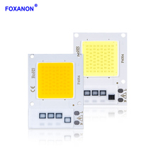 Foxanon COB Chip LED Lamp Bulb AC110V 220V 10W 20W 30W Smart IC LED Lights Matrix Diode Array Spotlight For Downlight Floodlight 2024 - buy cheap
