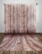 Vertical Hot Sale Art Fabric Photo Studio Wood Floor Backdrops PC Painted Christmas Snow Backgrounds D-9928 2024 - buy cheap