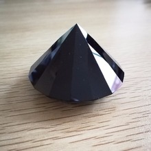 50mm preto Cristal De diamante 5 peças profissional máquina feita de brilho de cristal paperweight lembrança 2024 - compre barato