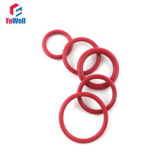 50pcs 3mm Thickness Silicon Red O-ring Sealing 32/33/34/35/36/37/38/39/40/41/42mm OD Rubber O Ring Seals Gaskets Washer 2024 - buy cheap