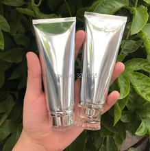 100ml/g Silver Empty Cosmetic Hand Cream Hose Tubes,DIY Face Cleanser Refillable Soft Tubes,Cosmetic Hose Soft Tubes,10/30/50pcs 2024 - buy cheap