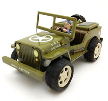 Classic Car Tin Wind Up Clockwork Toys SUV Car Wind-up Tin Toy For Children Adults Educational Collection Gifts 2024 - buy cheap