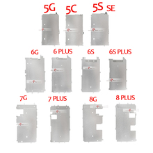 Внутренняя металлическая пластина для ЖК-экрана для iPhone 5 5S 5C 6 7 8 PLUS 2024 - купить недорого