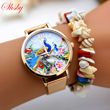 Shsby high quality Gold Stainless steel watches women dress quartz wristwatch new arrival ladies flower watches relogio feminino 2024 - buy cheap