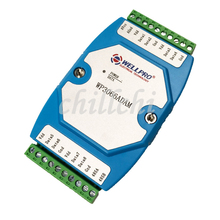 DS18B20 temperature acquisition module 8 -way RS485 MODBUS communication can be computer-controlled 2024 - buy cheap