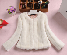 Faux Fur Coat 2019  Winter Furry fake Fur Jacket 6XL black white  rabbit fur coat large size women Clothing overcaots Y689 2024 - buy cheap