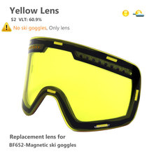 Magnetic Double Layers Lens Skiing Anti-fog UV400 Snowboard Goggle graced lens Ski Glasses Eyewear for Ski Goggles man women 2024 - buy cheap