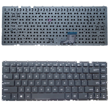 Teclado de laptop gzeele us, novo, para asus k401l a401 a401l k401 k401lb embutido, teclado de 14" 2024 - compre barato