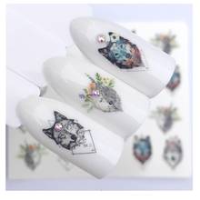 1pcs Designs Nail Stickers For Nails Water Transfer Sticker Nail Slider Decals Animal Flamingo Butterfly Flower Nail Manicure 2024 - buy cheap